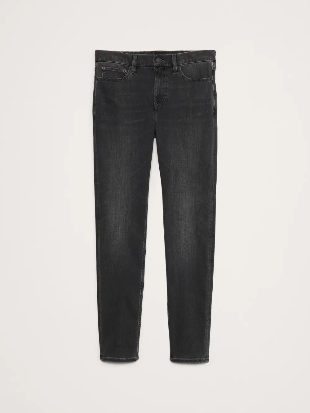 Slim Fit Dark Gray Wash Stretch Fiber Men's Shorts