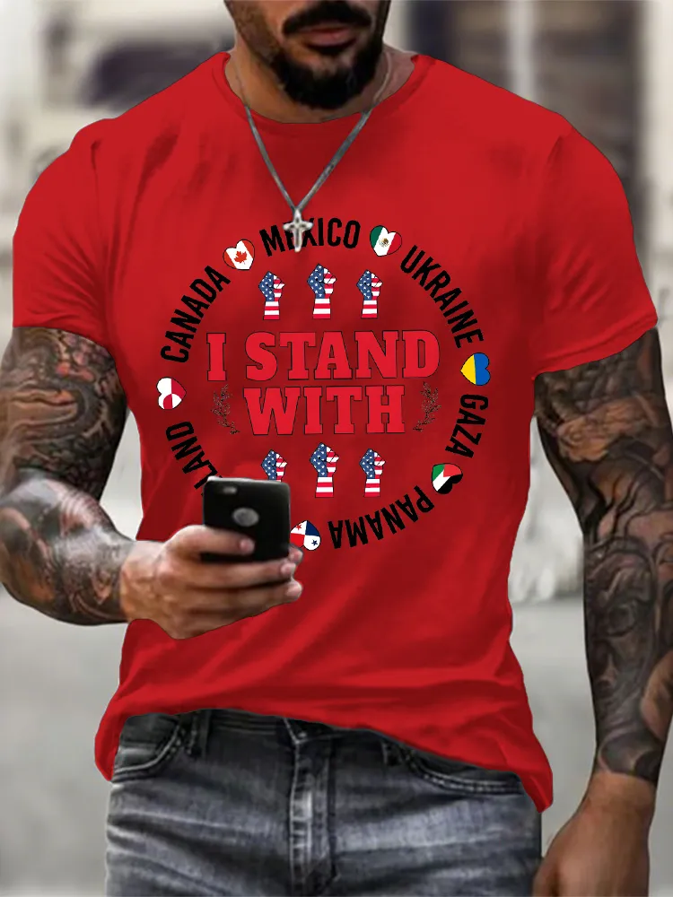 Men'S I Stand With Them T-Shirt