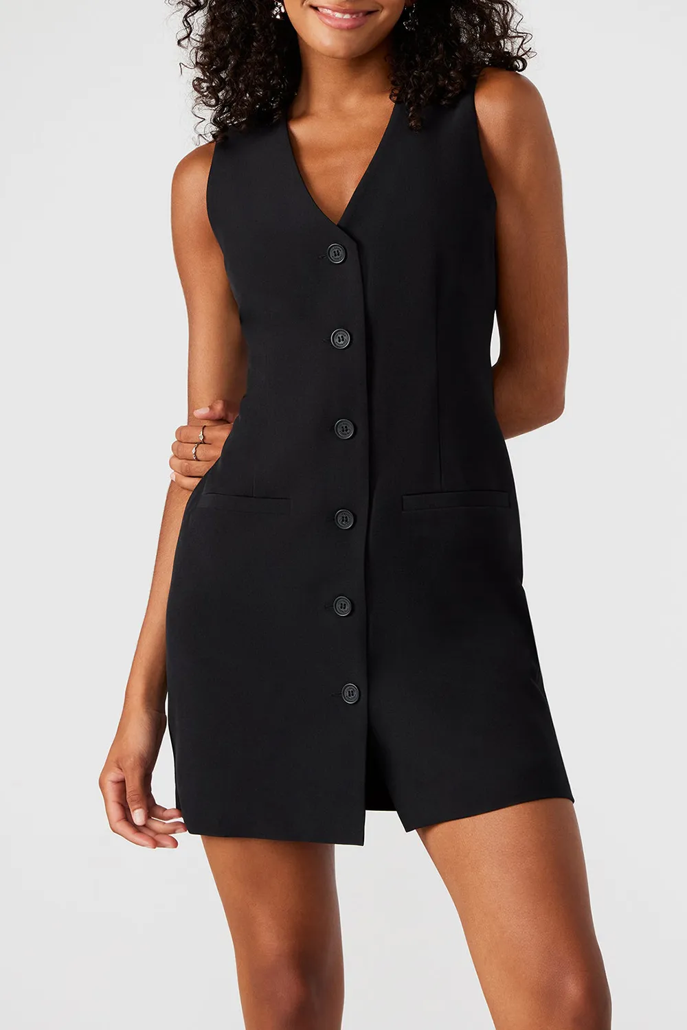SKINNY DRESS BLACK