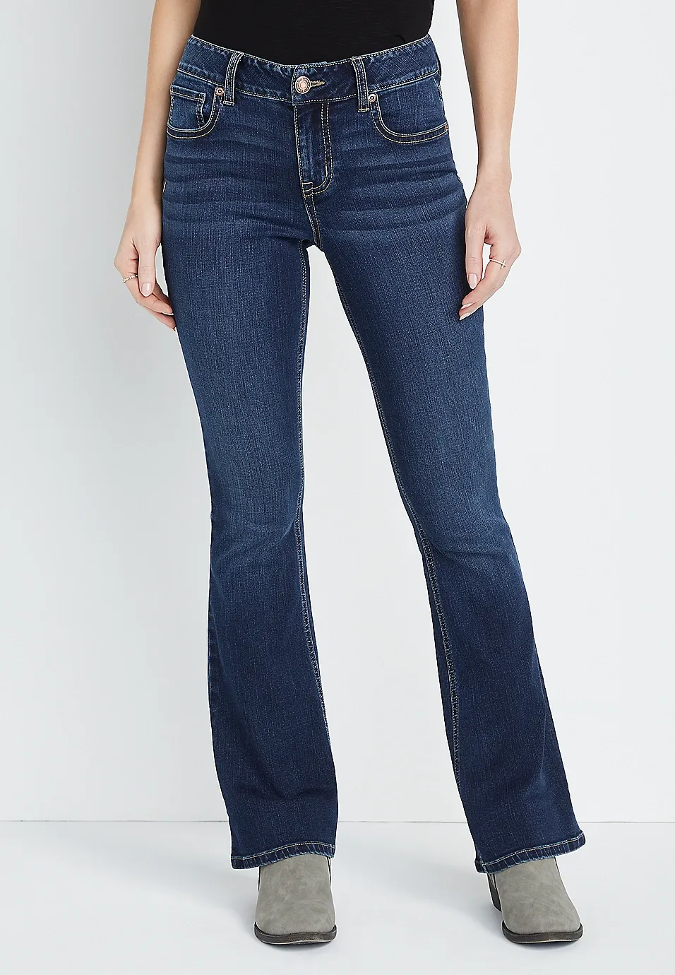Daily Classic Flare Mid Rise Jean