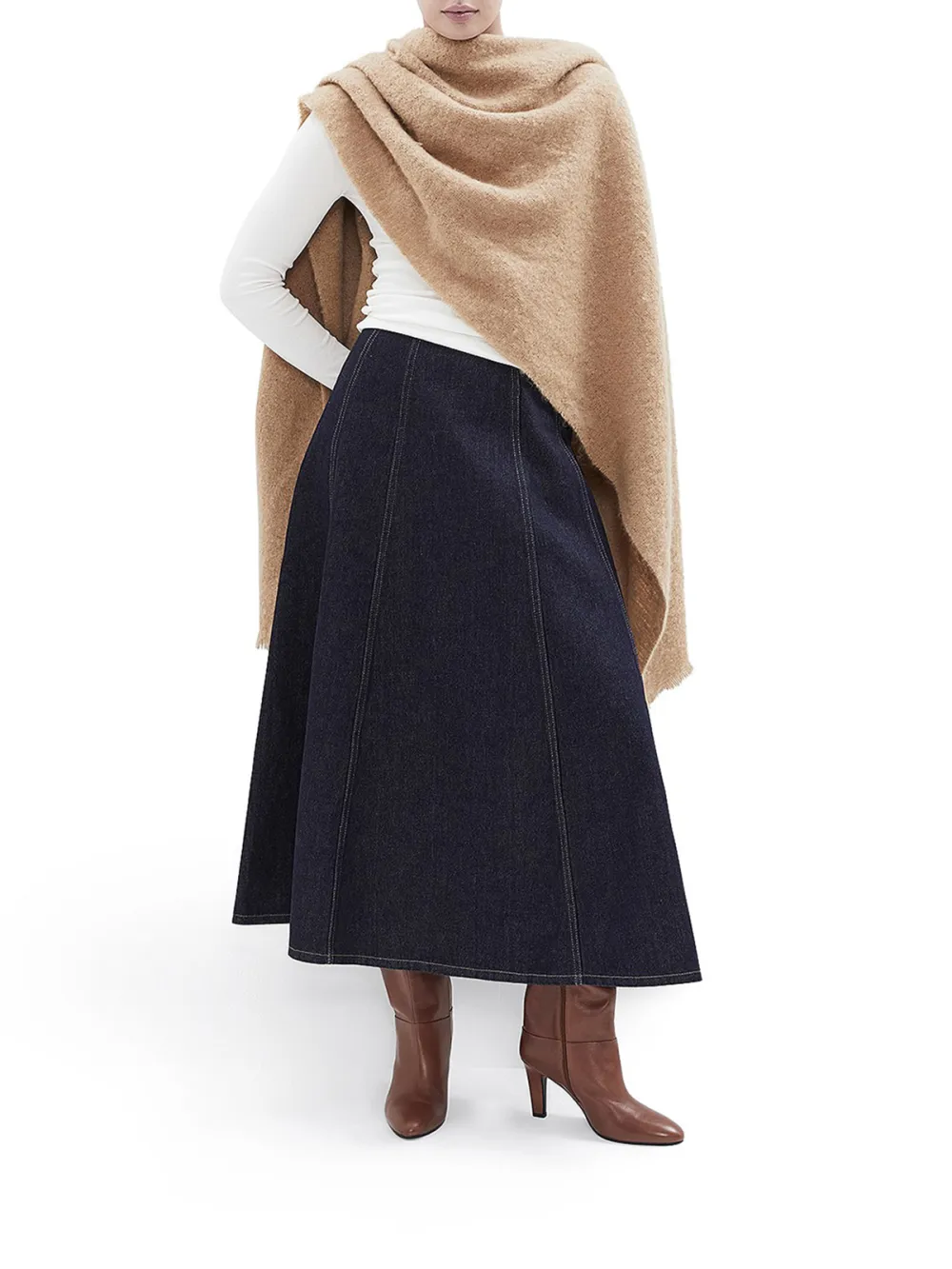 Wool Thickened Warm Scarf