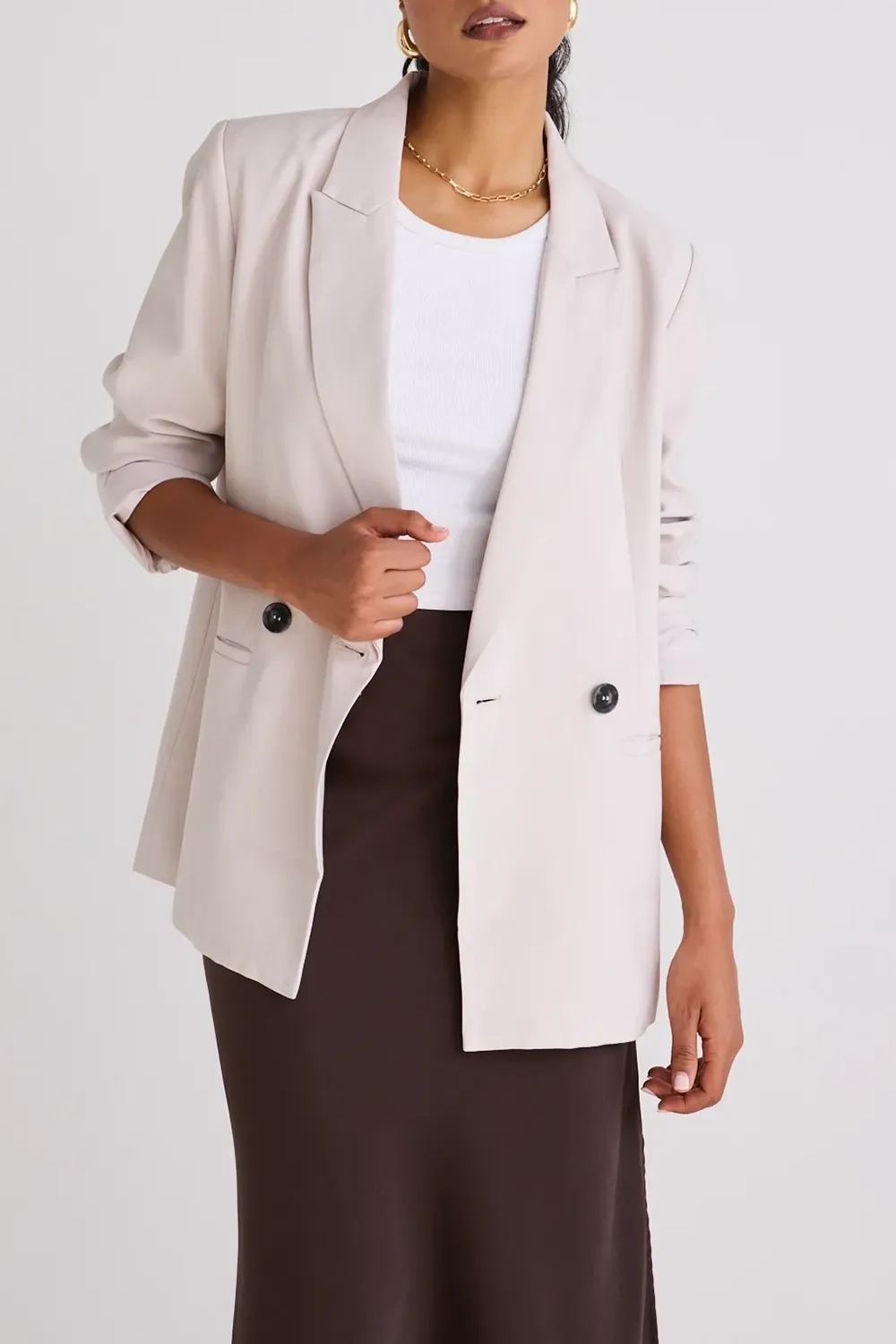Oversized Long Sleeves Blazer