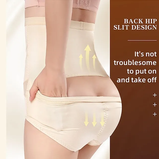 Corset Women's Control Panties Shapewears Office Party & Evening Running Gym Black Pink Apricot Sport Seamless Breathable Seamed Lace Up Tummy Control Push Up Basic Solid Color Spring & Summer Fall