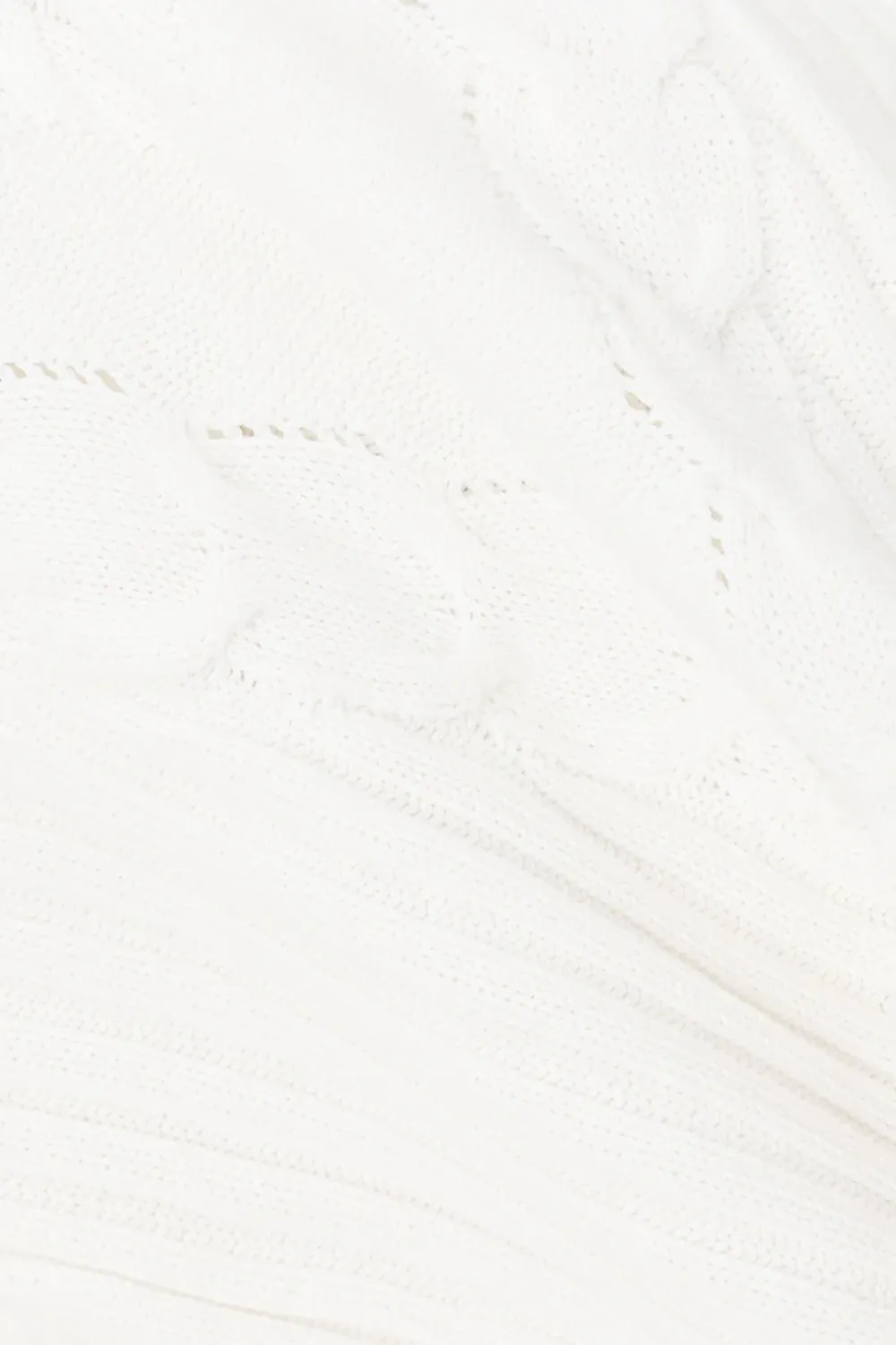 Cable Knit Hooded Sweater