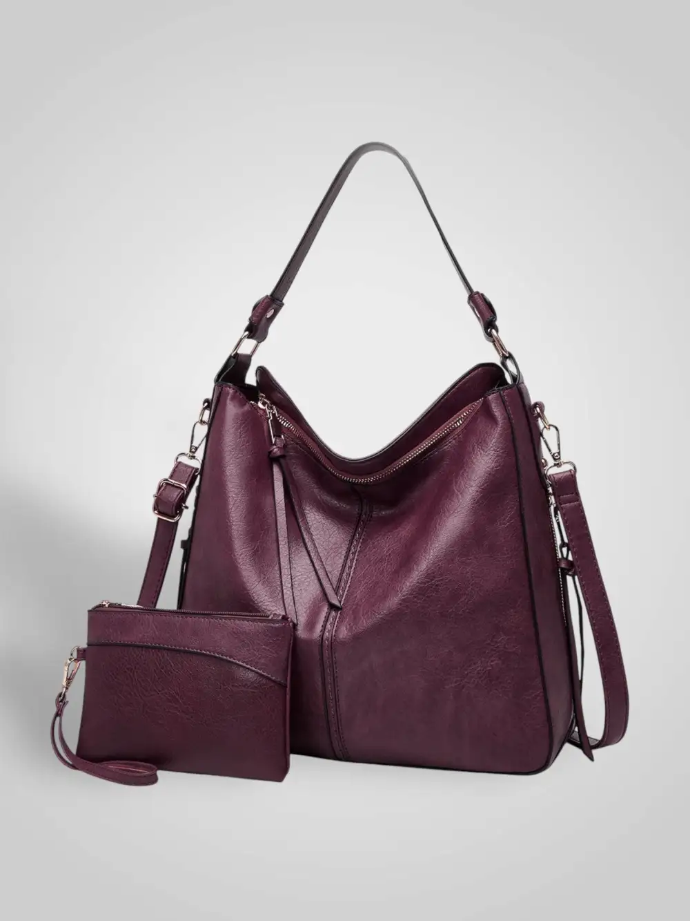 Structured Canvas Handbag