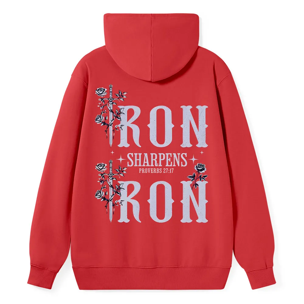 IRon Sharpens Classic Christian Hoodie