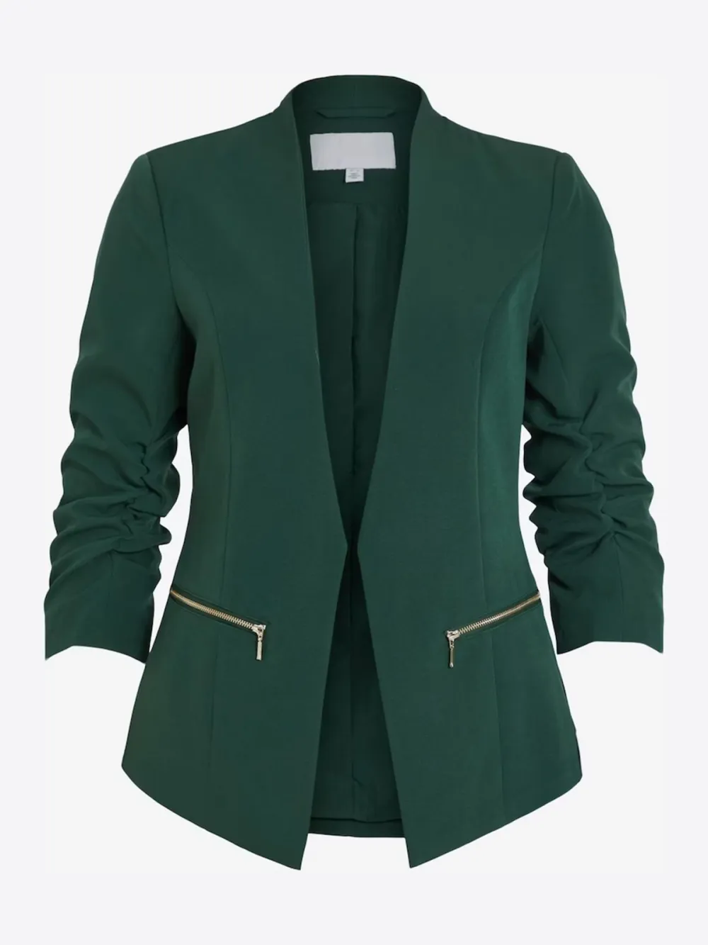 Plain Colored  No Lining Blazer