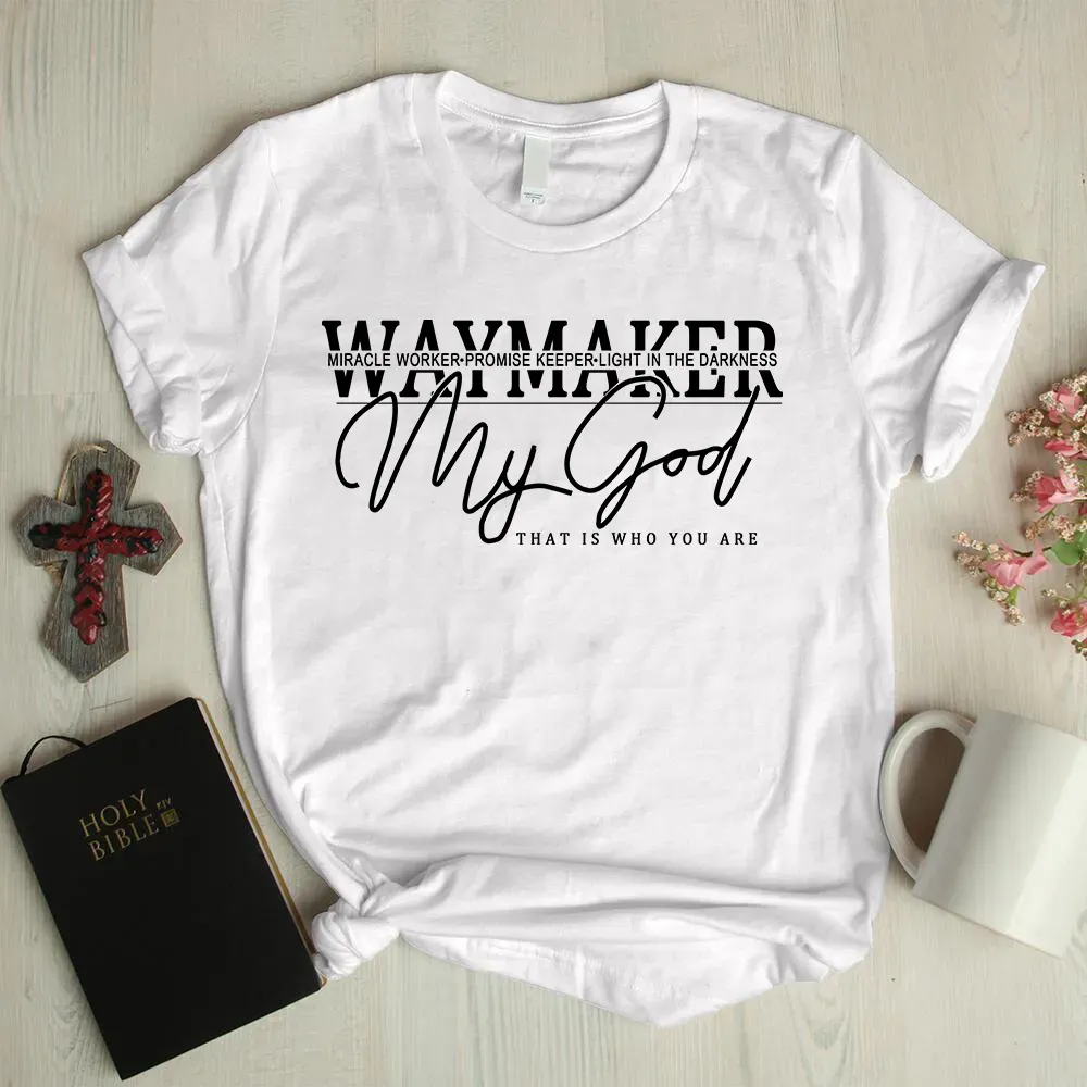 Waymaker my god faith graphic tees
