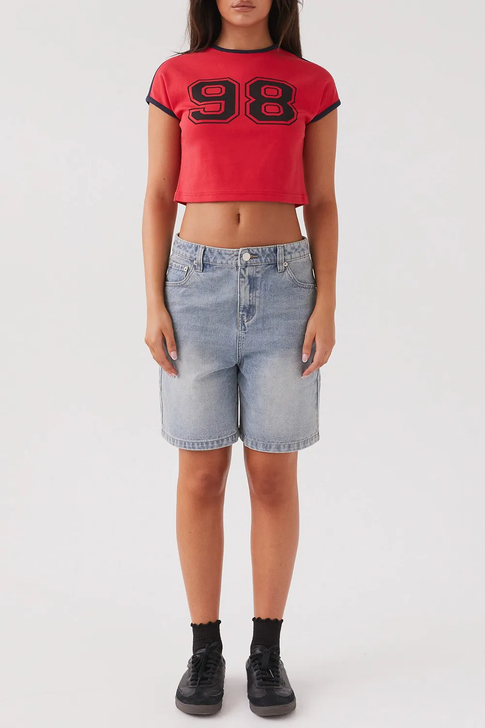 Jodi Number Baby Tee