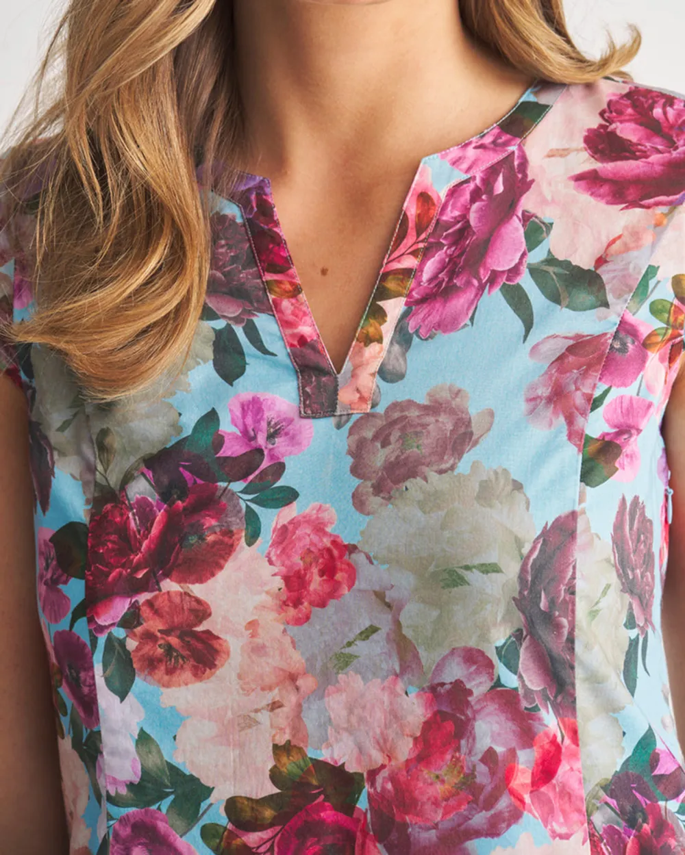 Printed Cotton Dress