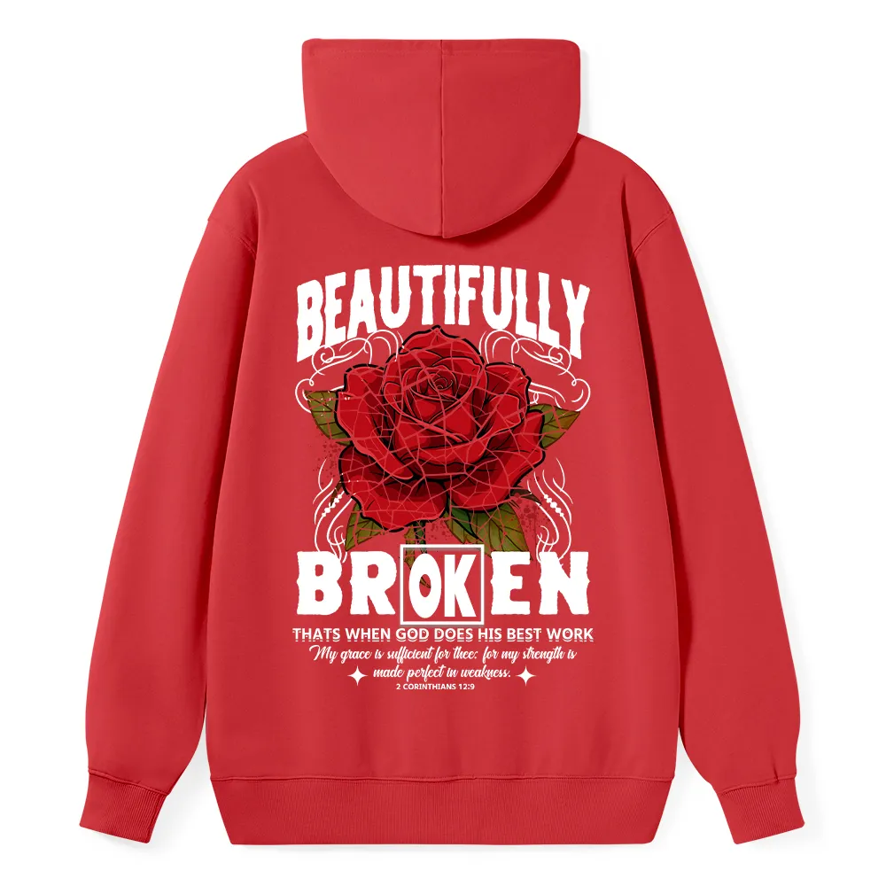 Beautifully Broken Christian Classic Hoodie