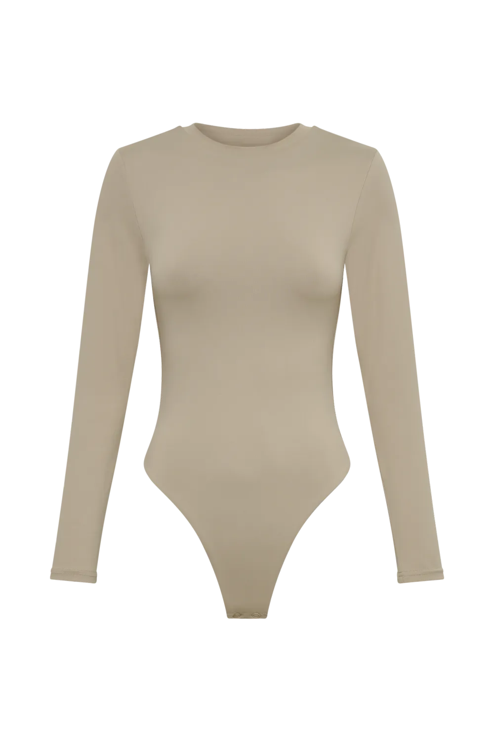 Recycled Nylon Long Sleeve Crew Neck Bodysuit