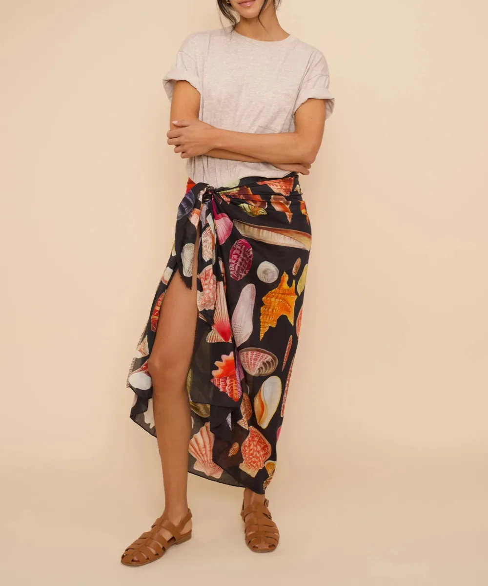 Daily Art Graphic Sea Treasures Wrap