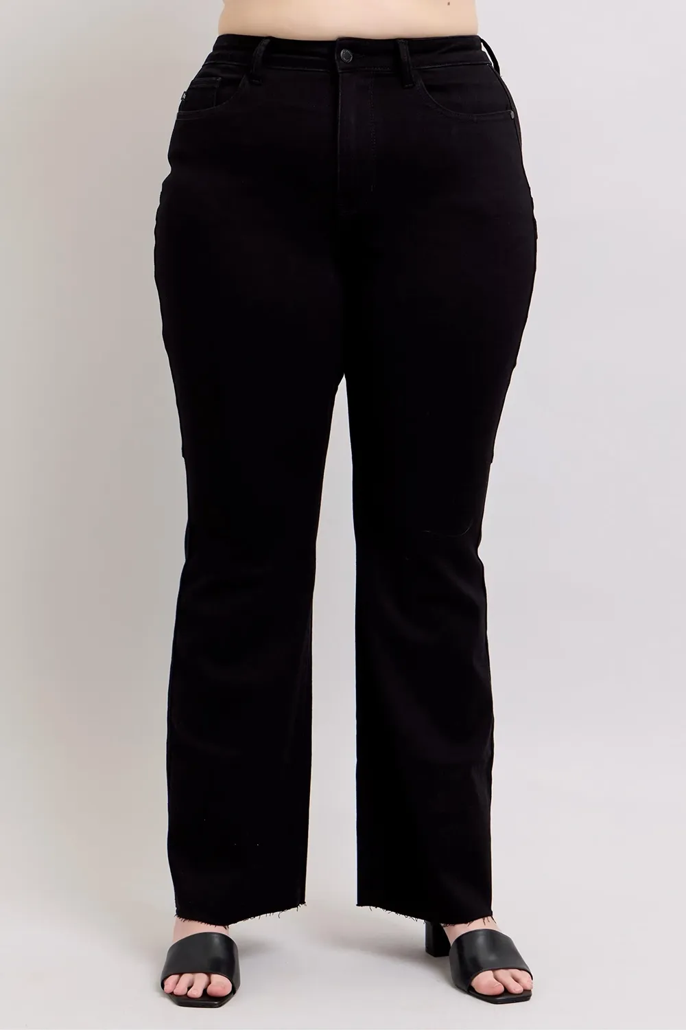 Pencil Skirt Retro Simple Slim-Fit Black Trousers
