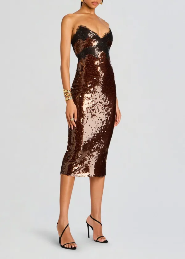 Lace Sequin Dress