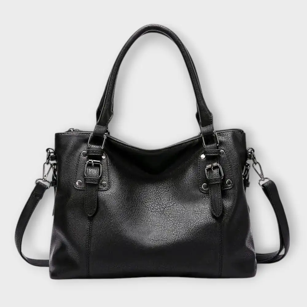 Open Top Nylon Shoulder Bag