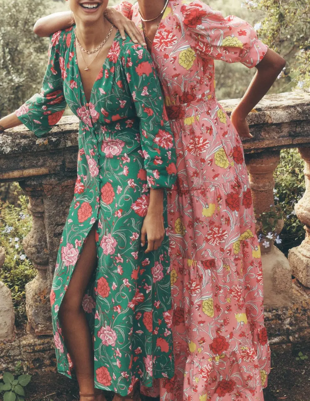 Puff Sleeve Maxi Dress