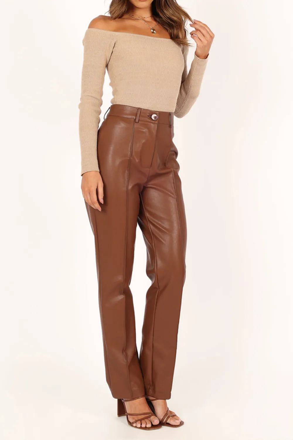 LEATHER NOBLE PANTS