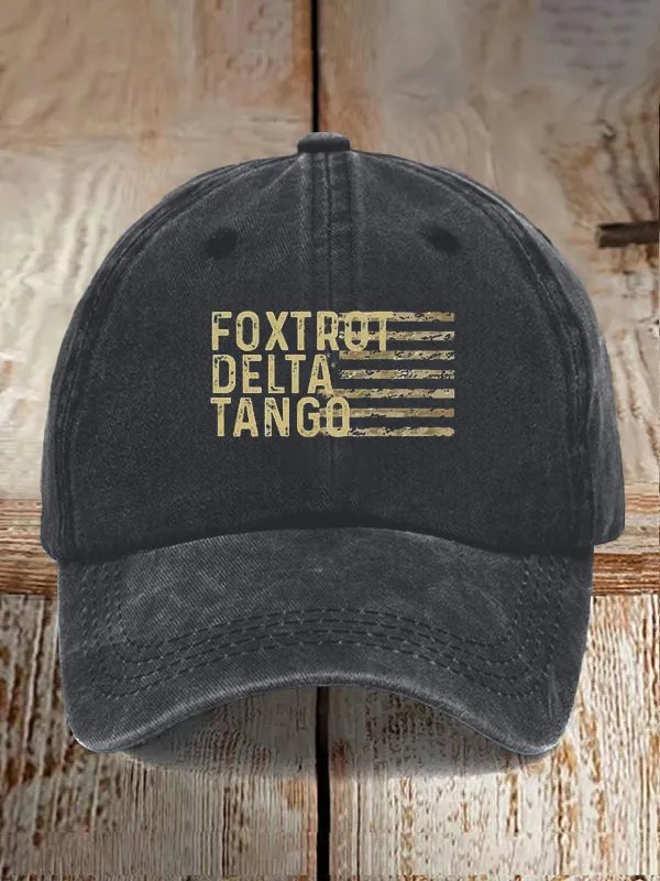 Unisex Fashion Flag Print Hat