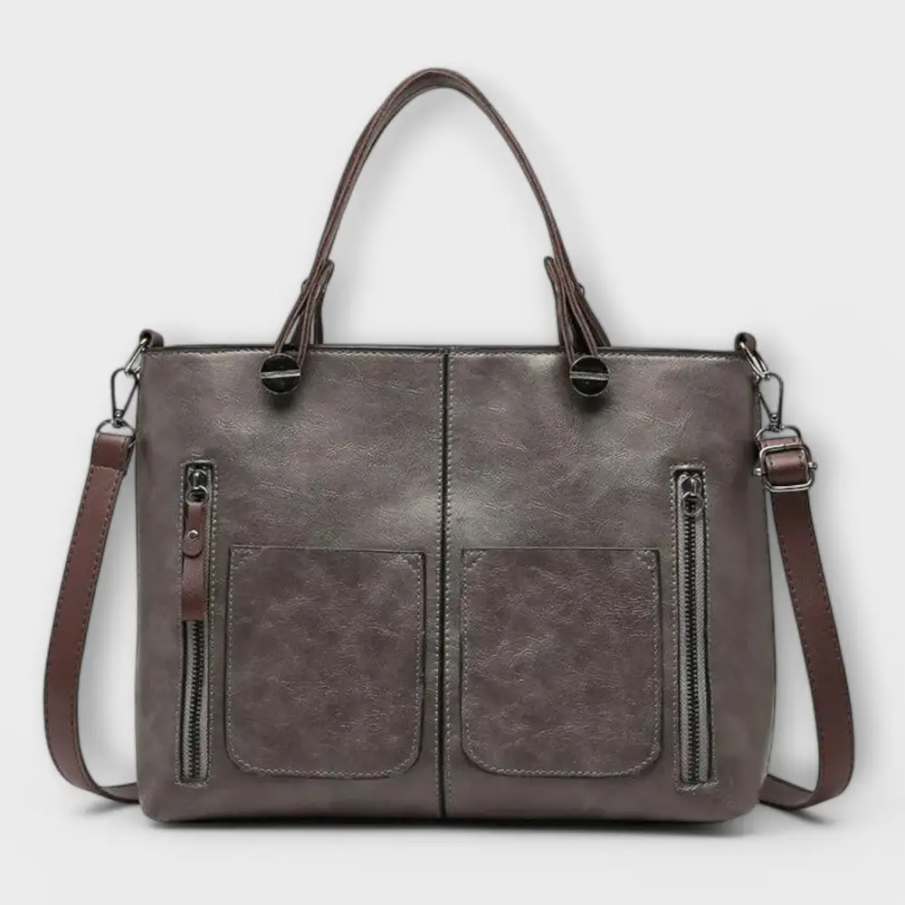 Textured Suede Handbag