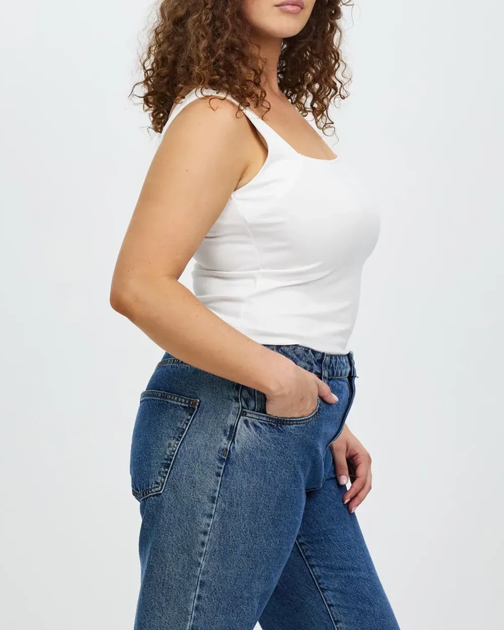 Square Neck Tank Top