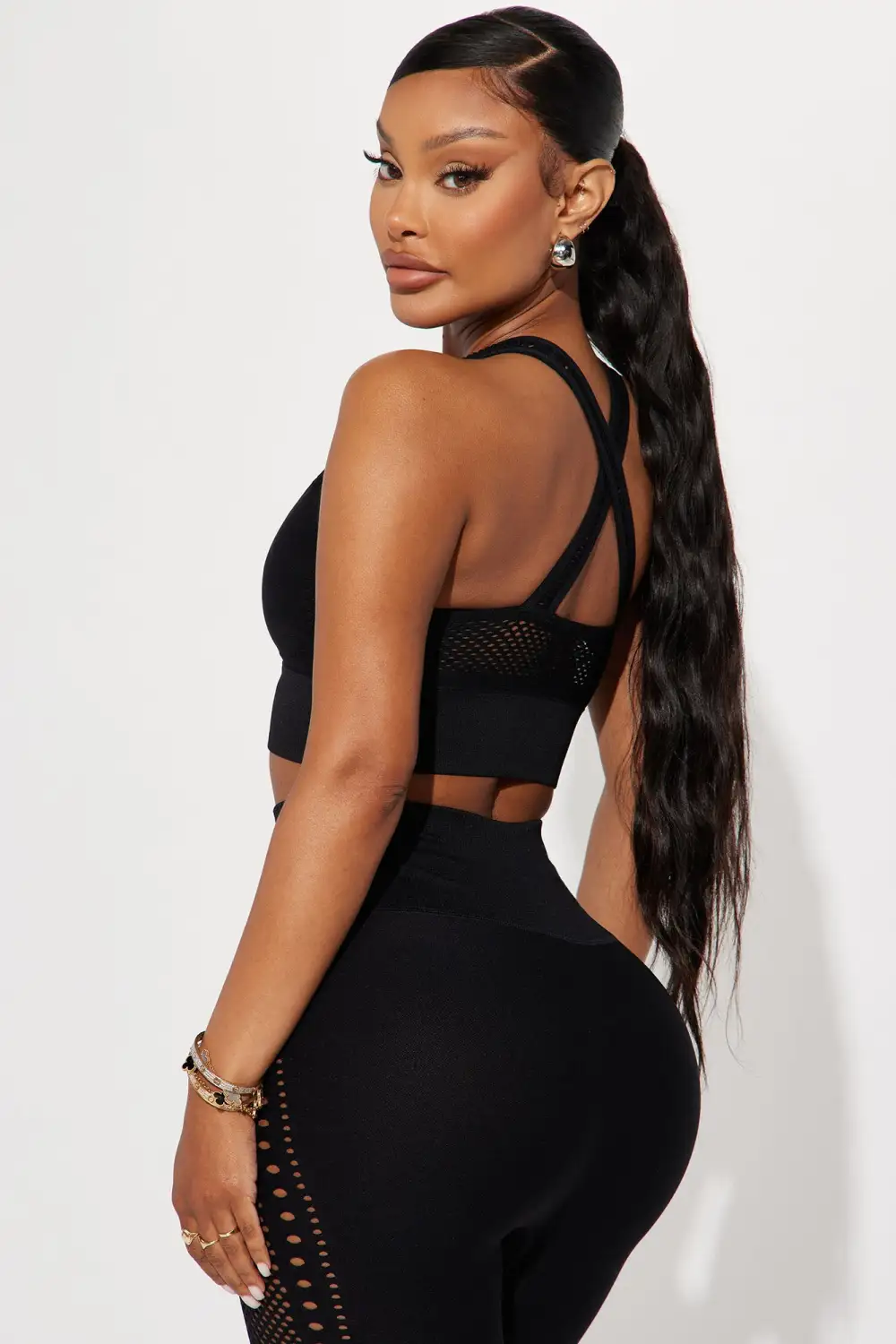 Perfect Form Sports Bra - Black