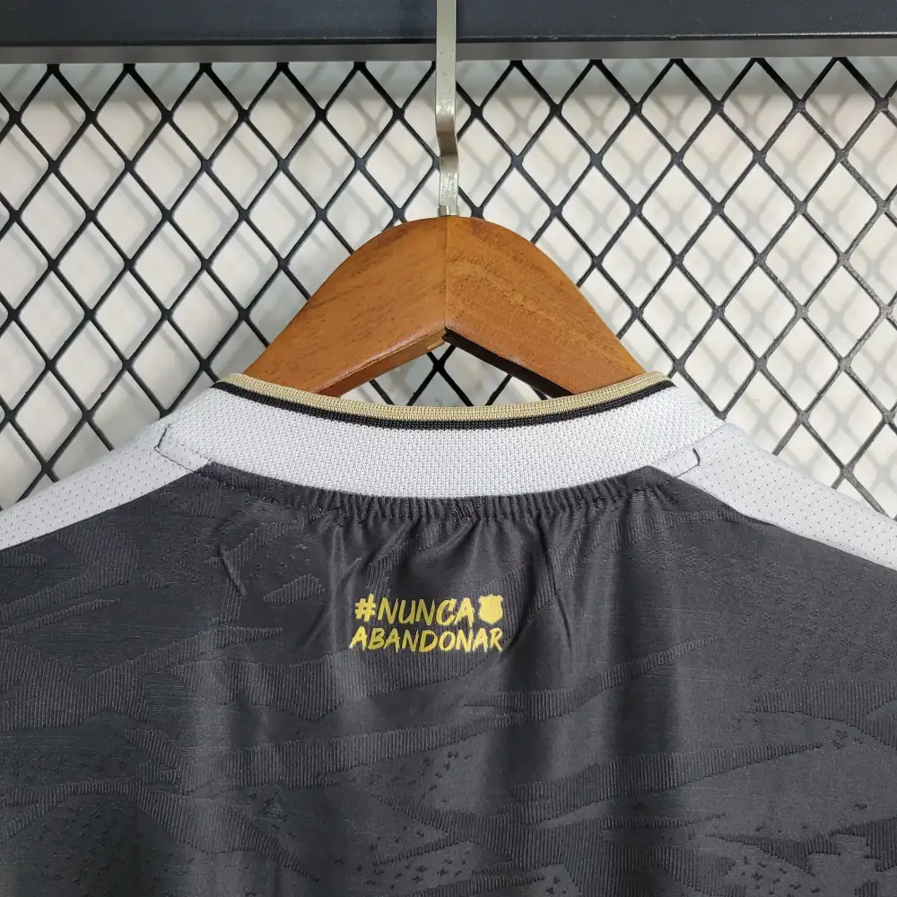 Camisa Ceará Home 23/24 - Preta e Branca