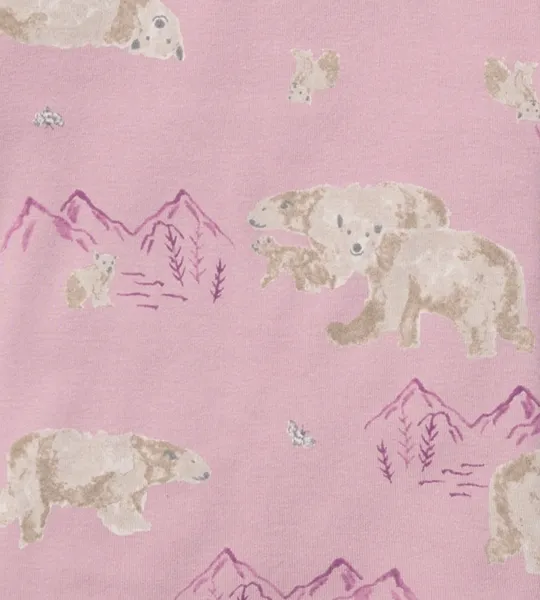 Polar Mountain Organic Cotton Boy Pajamas