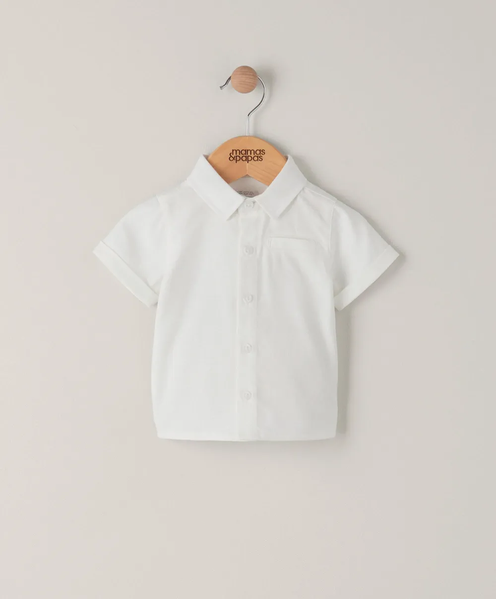 White Short Sleeve Shirt