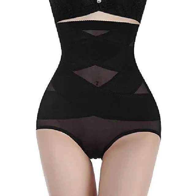 Women's Tights Shorts High Waisted Hip Lift Up Mesh Classic Regular Spring, Fall, Winter, Summer Black color