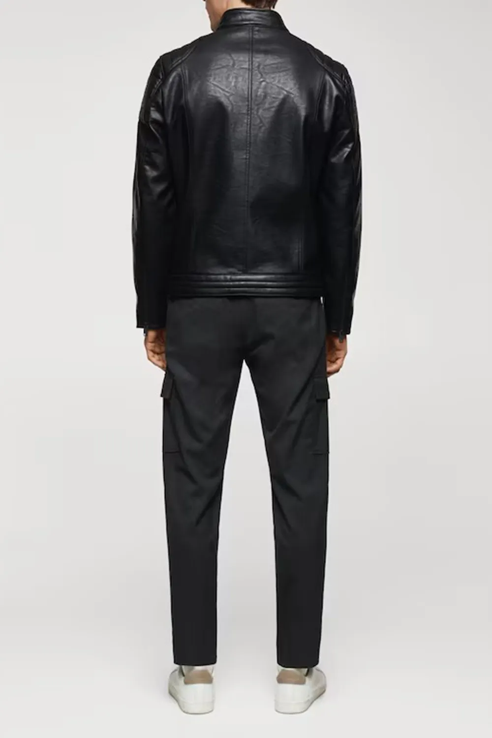 Nappa Leather-Effect Jacket