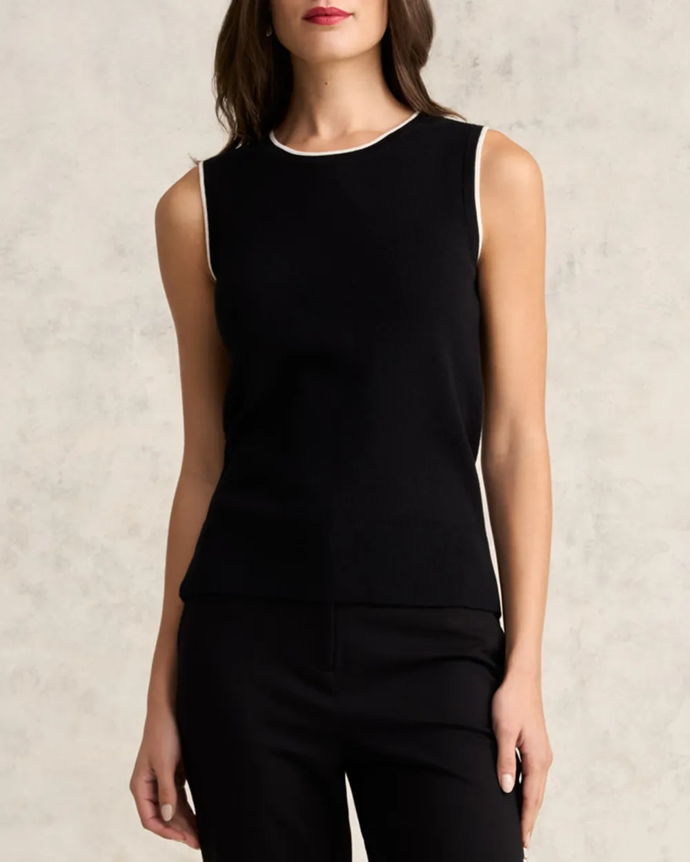 Contrast Rib Tank