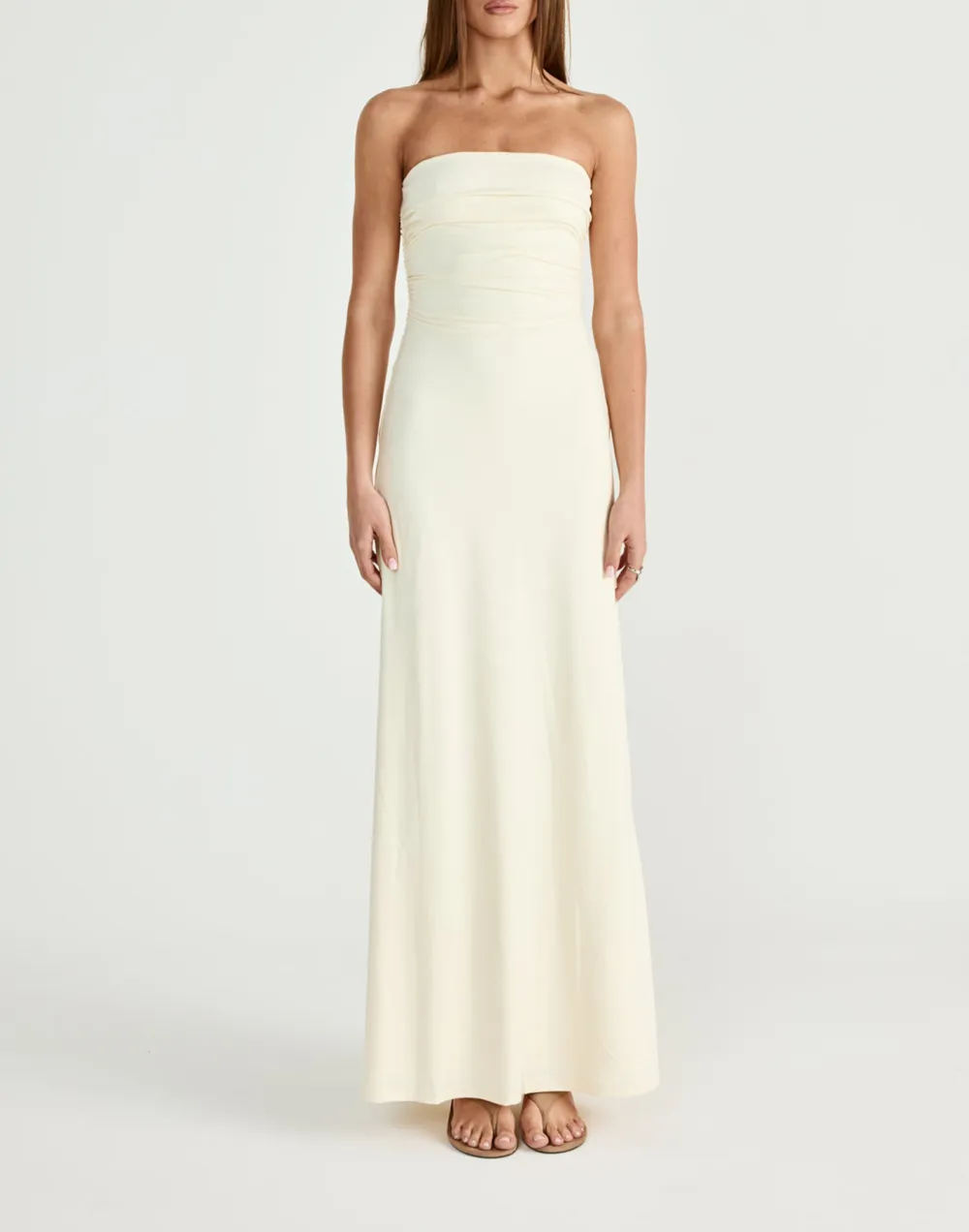 Elegant Off-The-Shoulder Long Dress