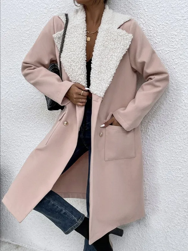 Loose Others Casual Overcoat