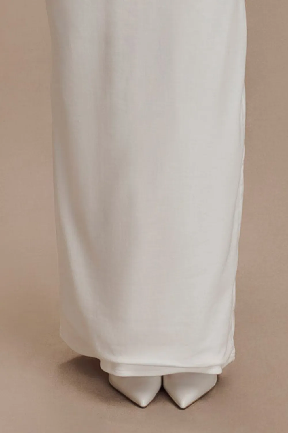 High Neck Sleeveless Maxi Dress