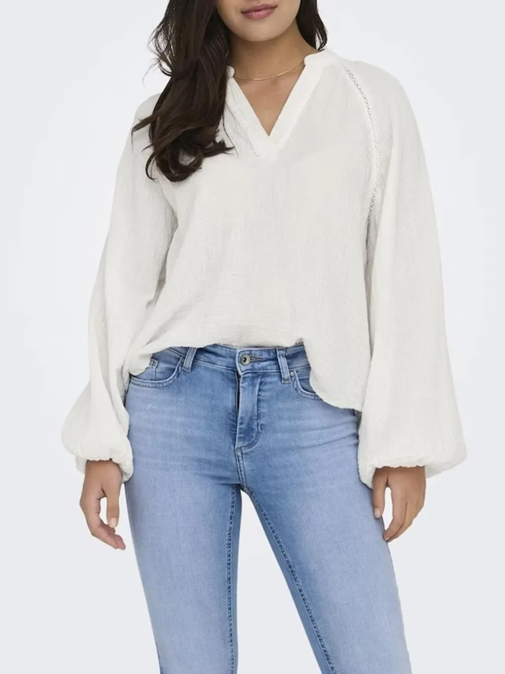 Cotton Daily Long Sleeve Blouses
