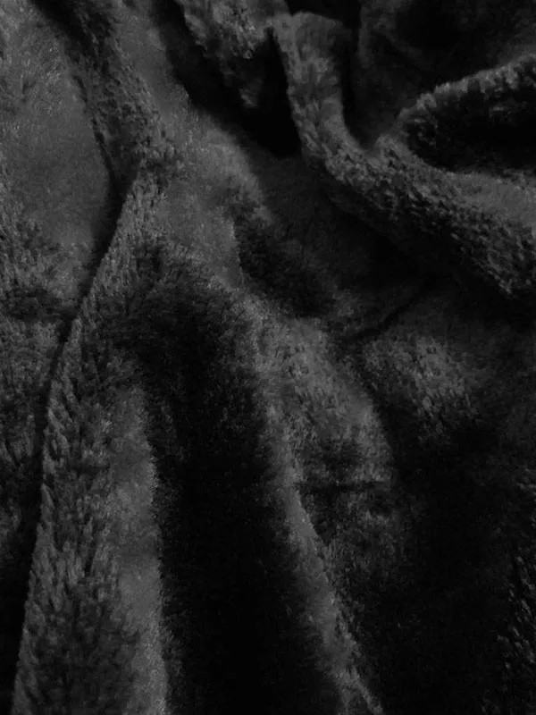 Waterproof ladies winter jacket black