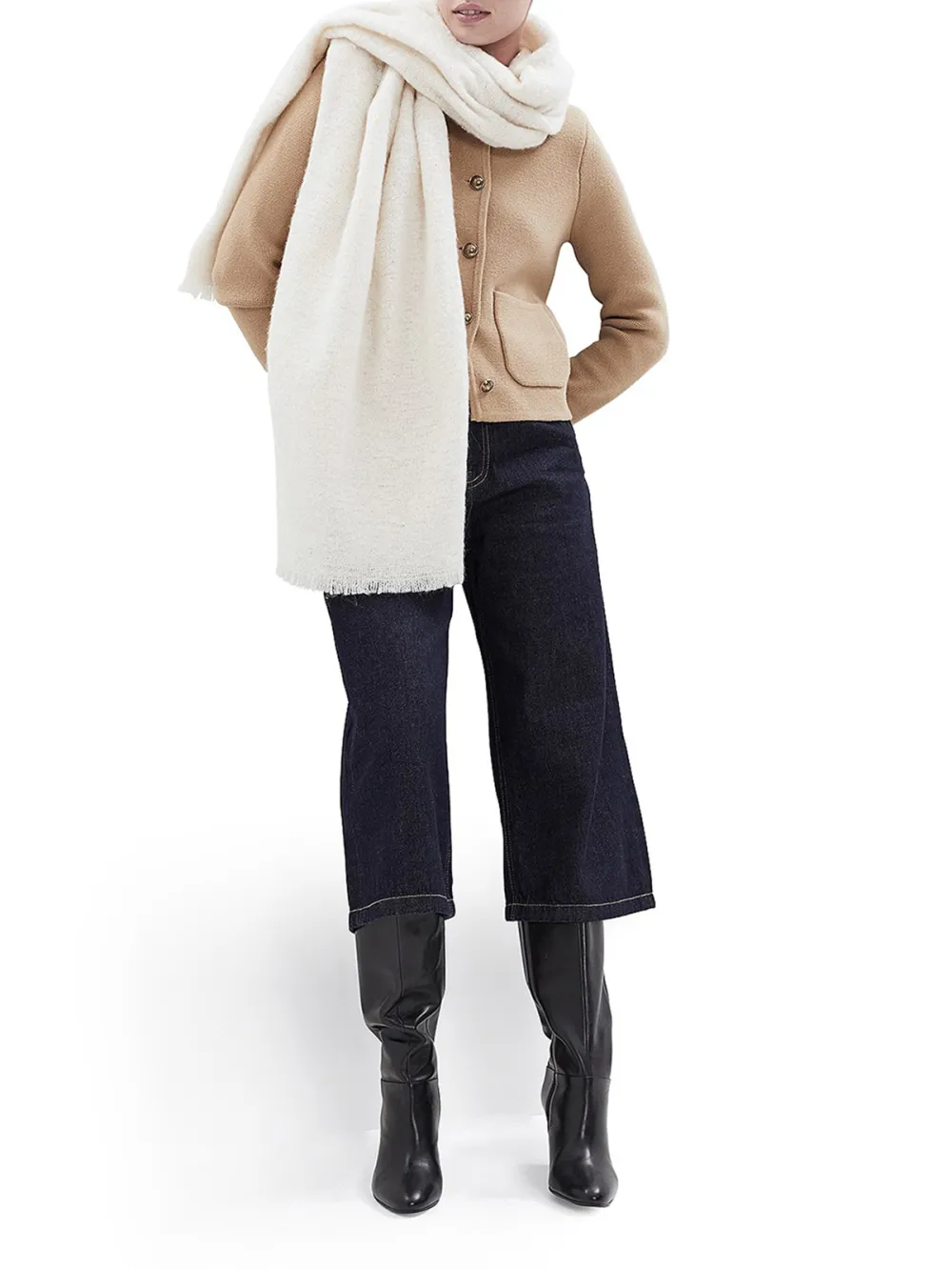 Wool Thickened Warm Scarf