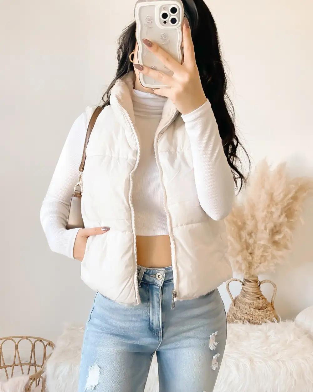 2-IN-1 REVERSIBLE!! CARLY PUFFER VEST