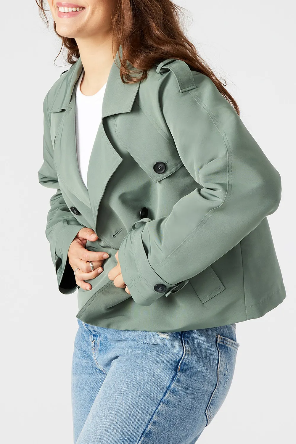 SKINNY JACKET KHAKI