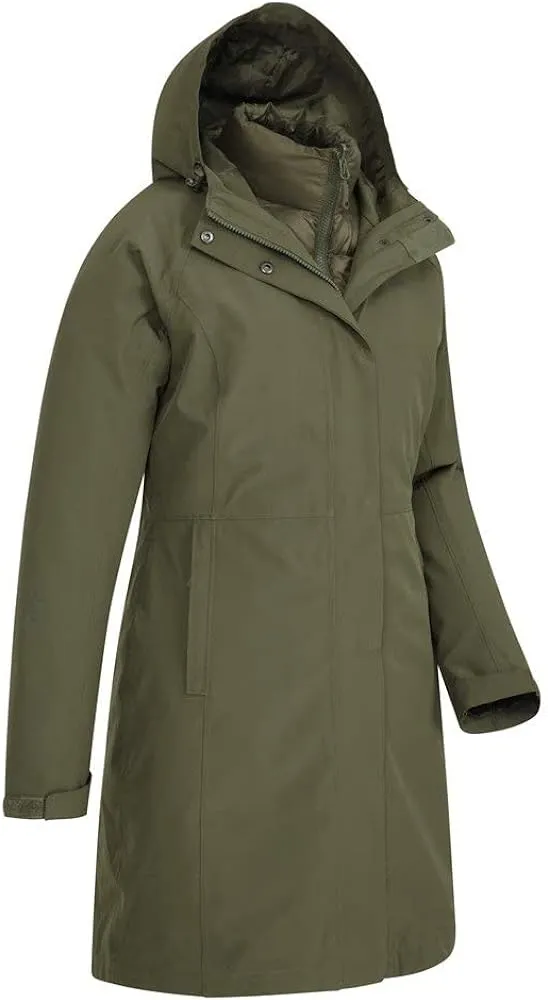 Mountain Warehouse Alaskan Womens Long 3 in 1 Jacket
