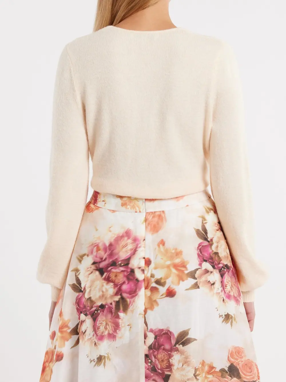 V Neck Long Sleeve Jumper