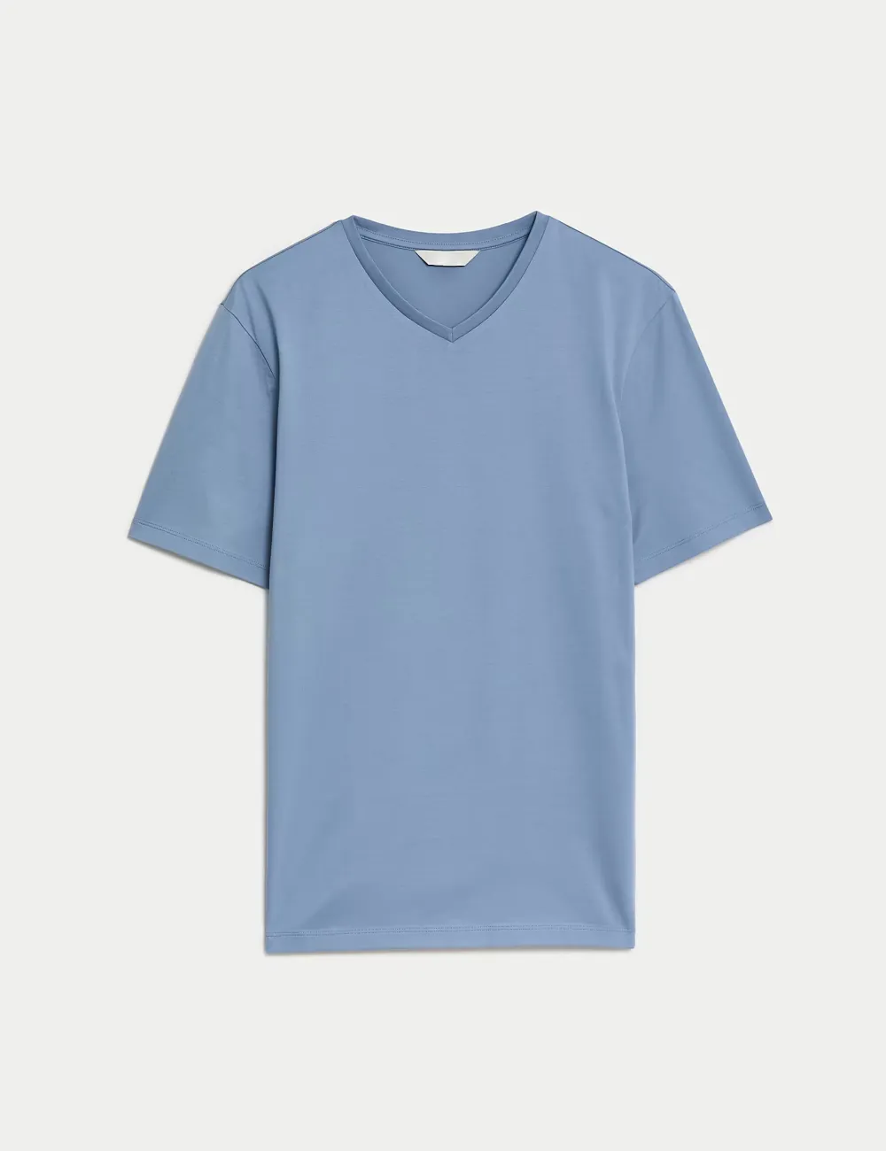 Pure Cotton V-Neck T-Shirt