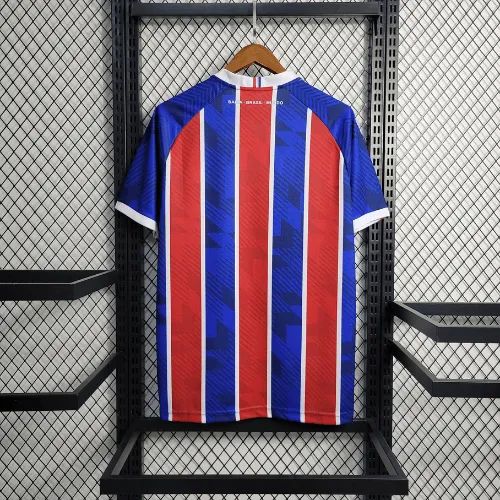 Camisa Bahia Away 23/24 - Azul e Vermelha
