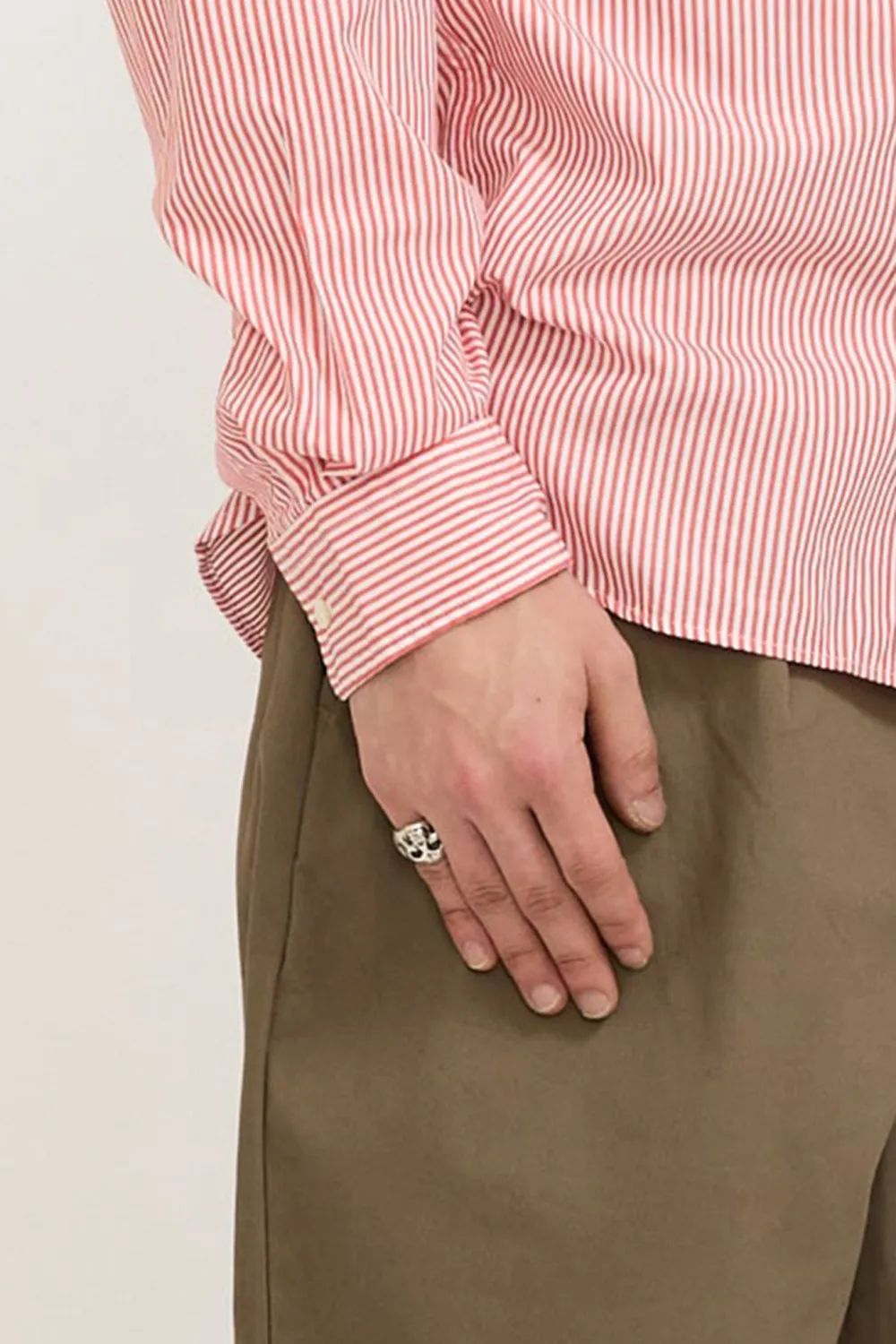 Block Stripe Broad Red