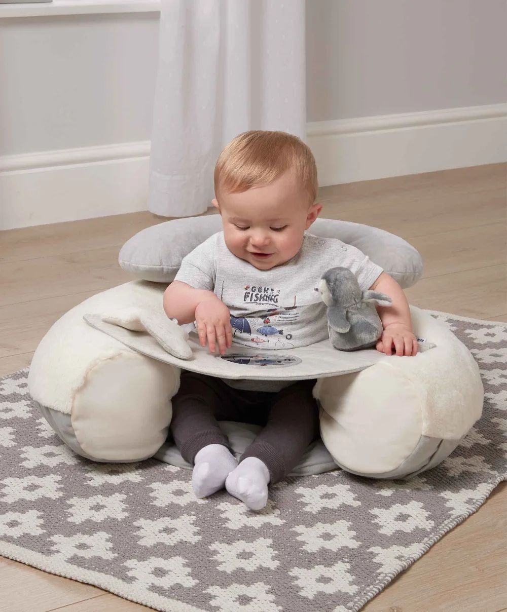 Sit & Play Baby Floor Seat - Wish Upon A Cloud