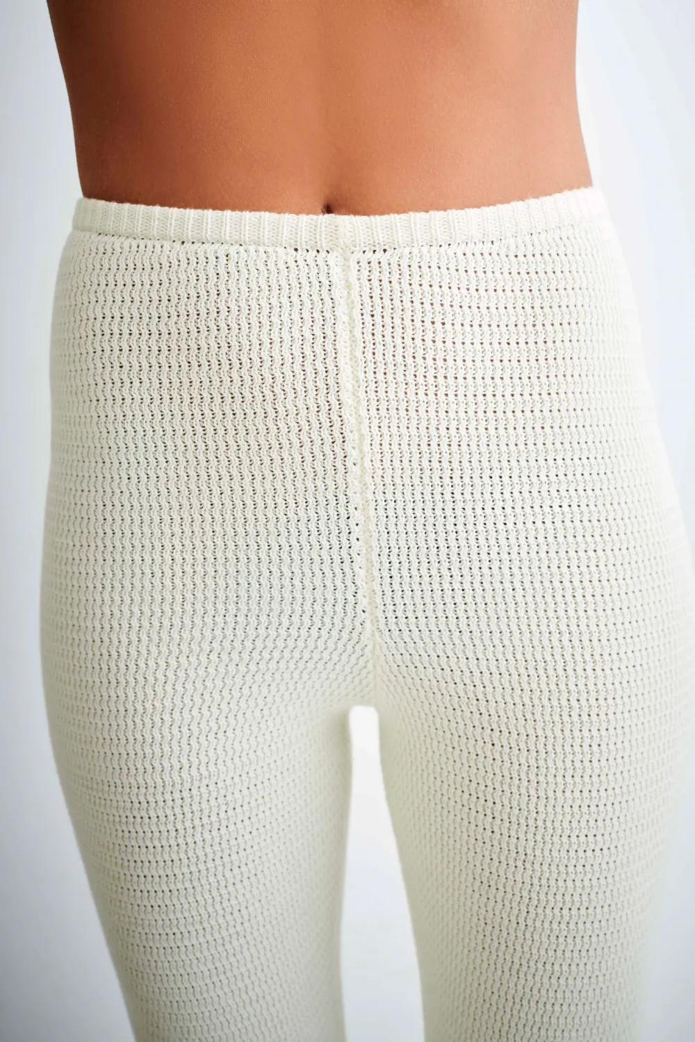 Skinny Straight Leg Knit Pant