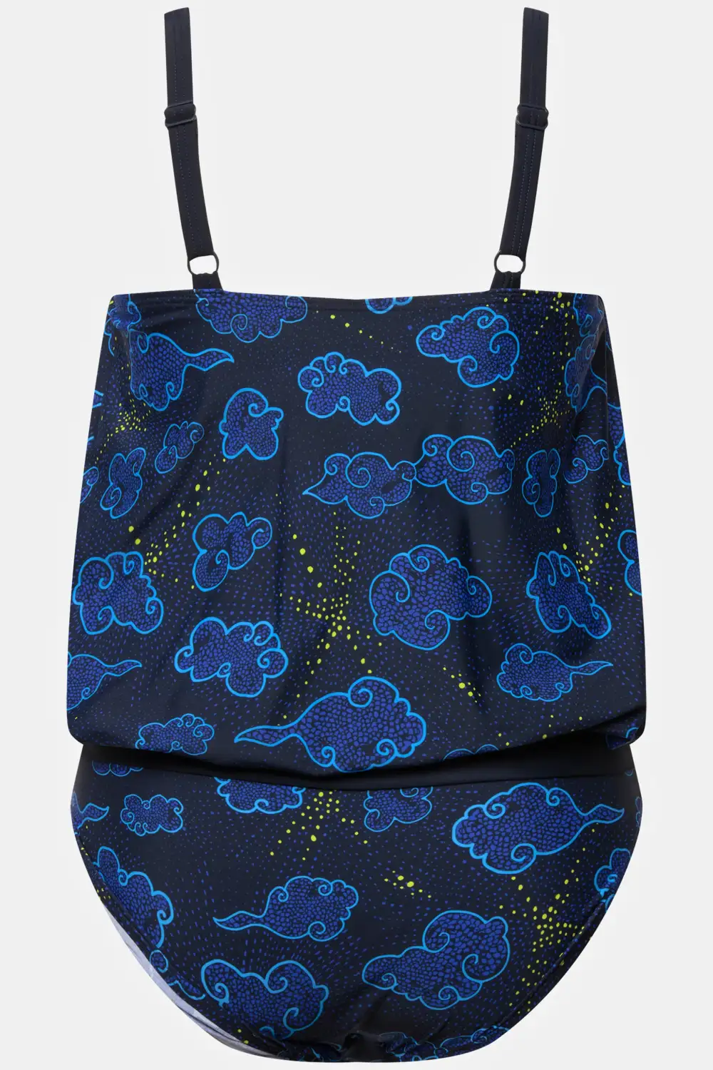 Tankini Wolken Softcups Träger verstellbar recycelt