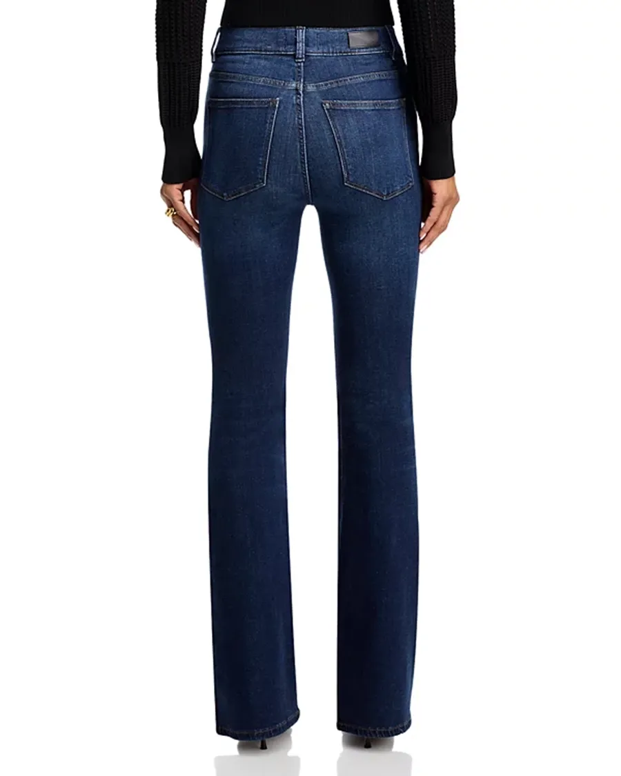 Bootcut High Rise Jeans in Dark Indigo