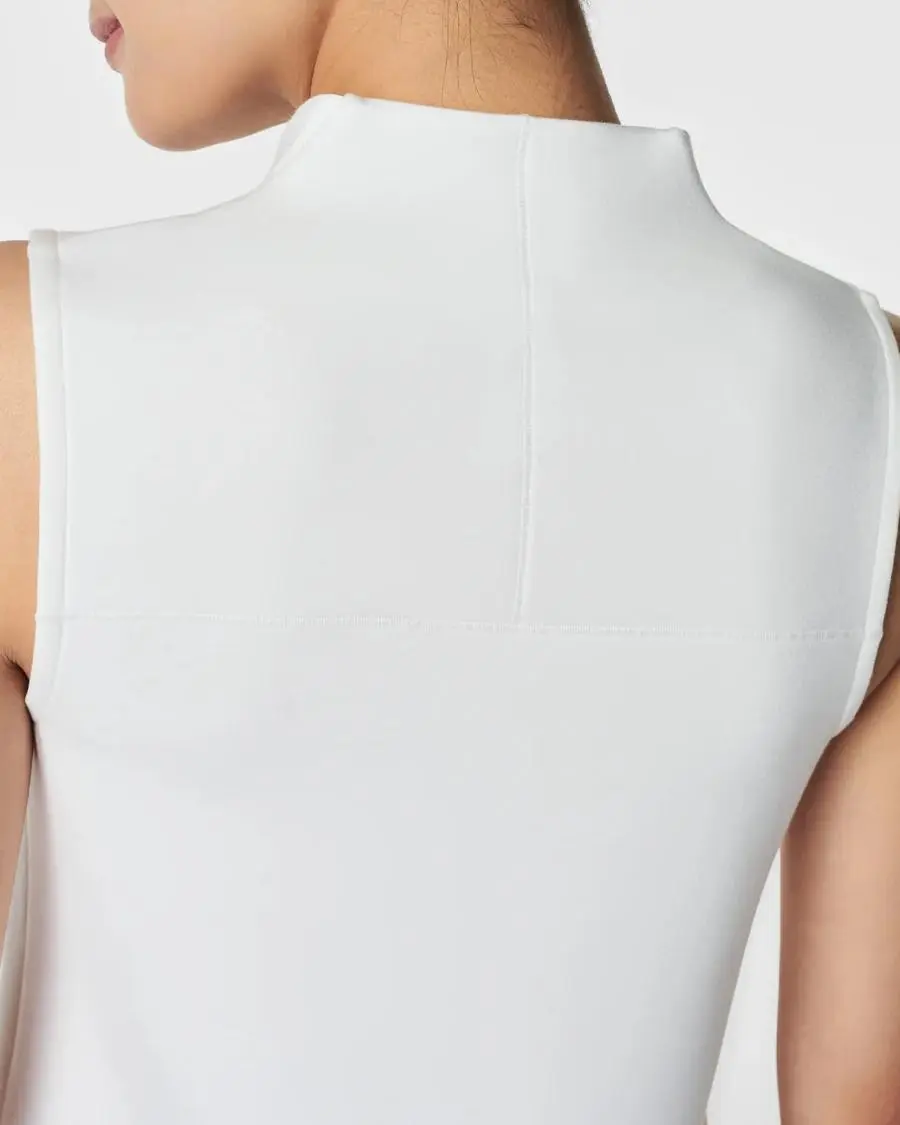 Powder V-Neck Mini Dress